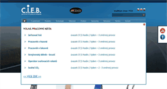 Desktop Screenshot of cieb.cz