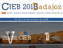 Tablet Screenshot of cieb.es