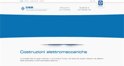 Desktop Screenshot of cieb.it